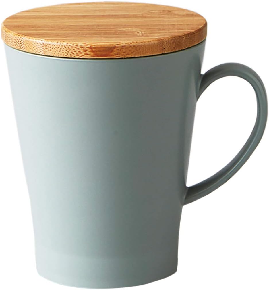 Takenaka T96341 Natural Table Mug, Microwave Safe, Grayish Green, Approx. 10.1 fl