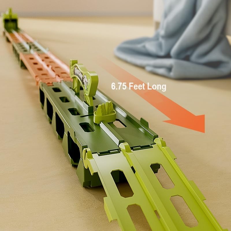 dinosaur raceway toy for children