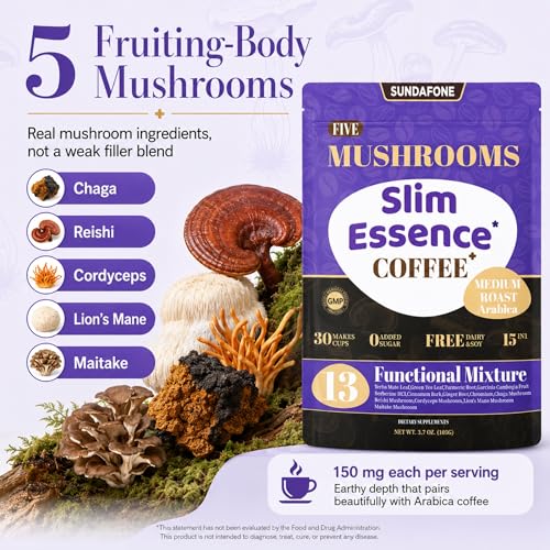 SUNDAFONE Slim Essence Mushroom Coffee