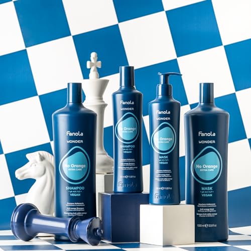 Fanola Wonder Mask No Orange, Mascarilla Anti-Anaranjado, 350 ml