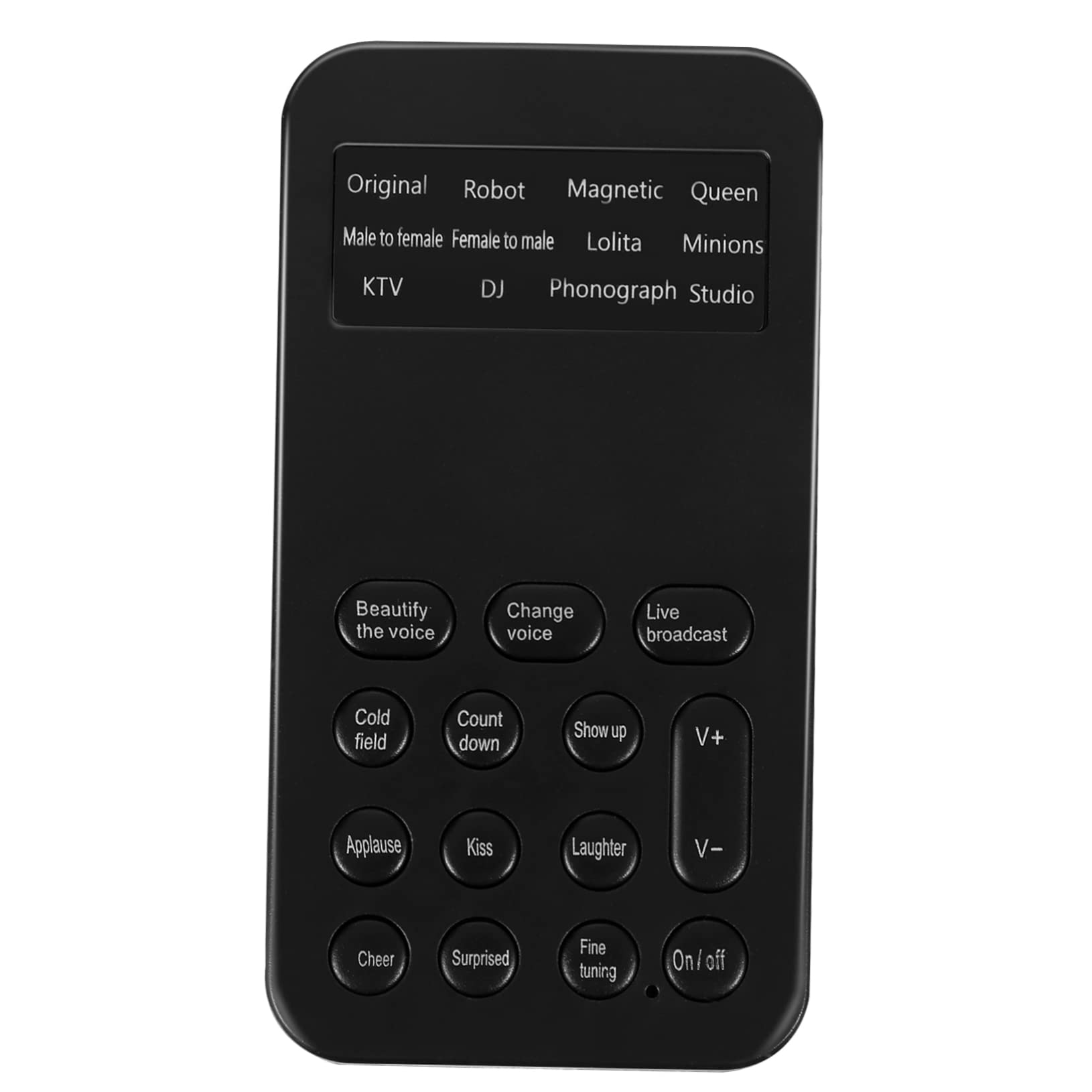 Mini Sound Card Voice Modifier with Sound Effects Portable Audio Card for Mobile and Computer Voice Changer for Gaming and Recording-image-48
