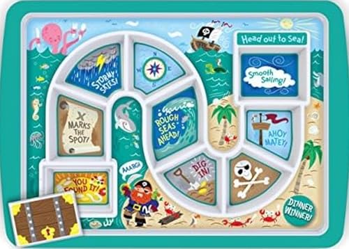Image of Genuine Fred DINNER WINNER Kids' Dinner Tray, Pirate
