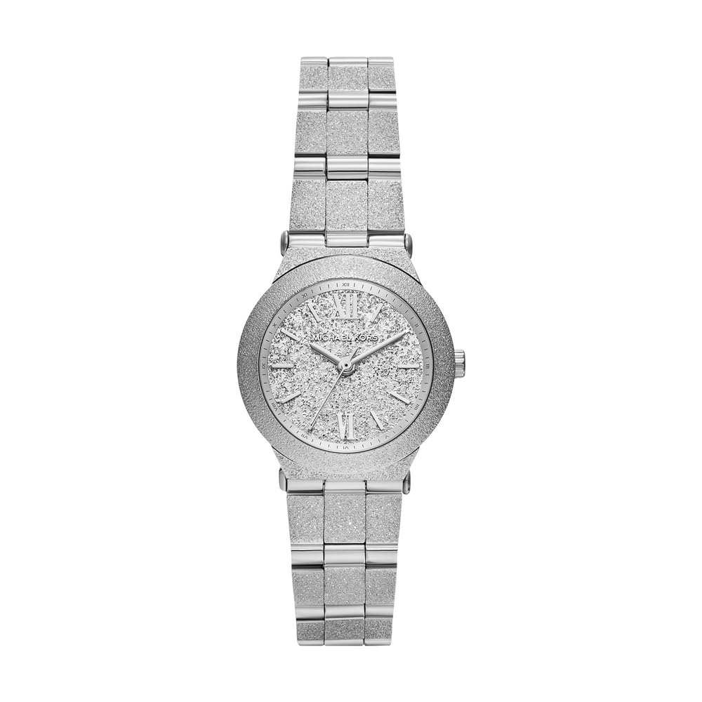 Michael Kors Billie reloj para Mujer, movimiento cronógrafo de cuarzo de 26 mm Con Correa de Acero inoxidable o Cuero