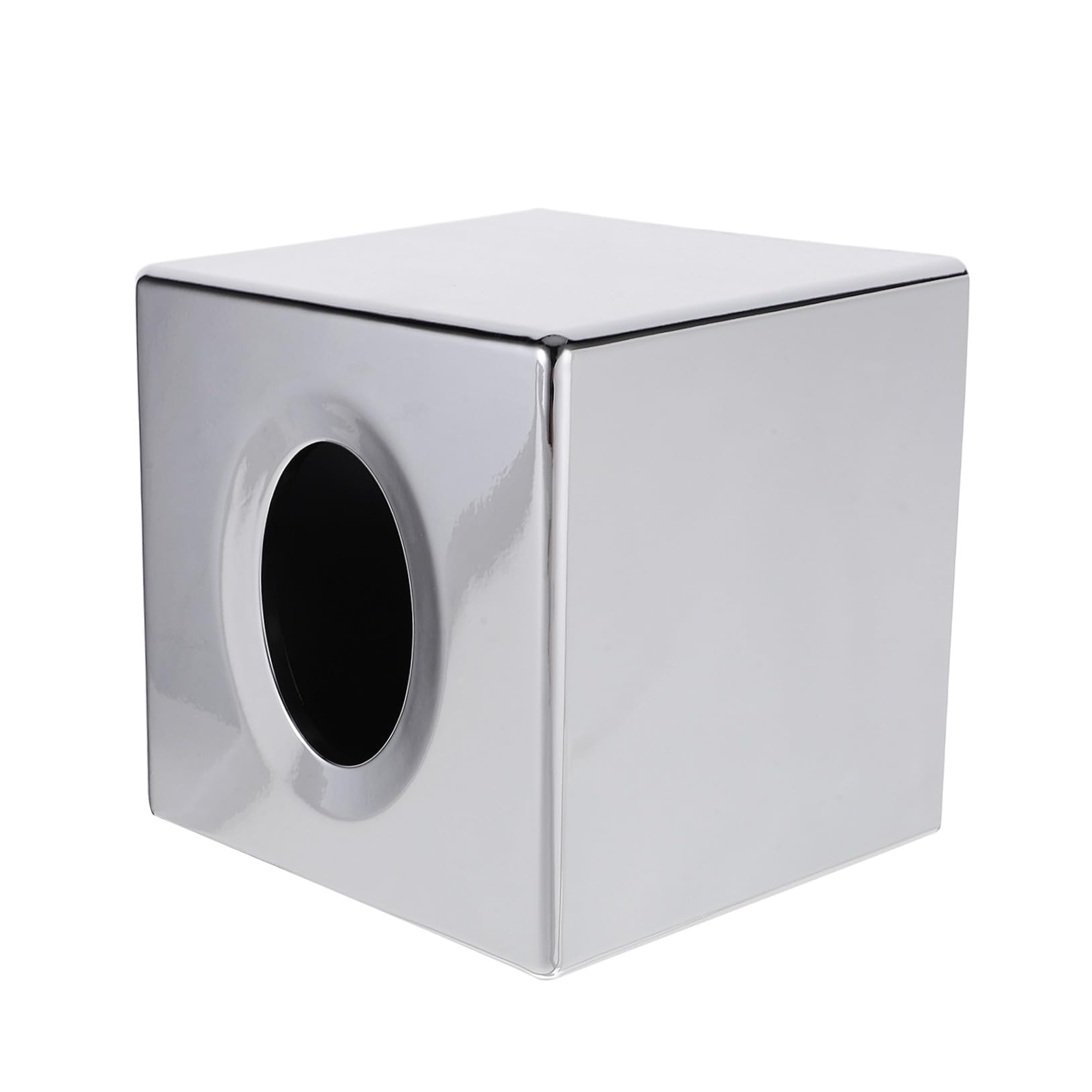 Boîte à mouchoirs carrée anti-déchirure en plastique ABS robuste pour usage intensif