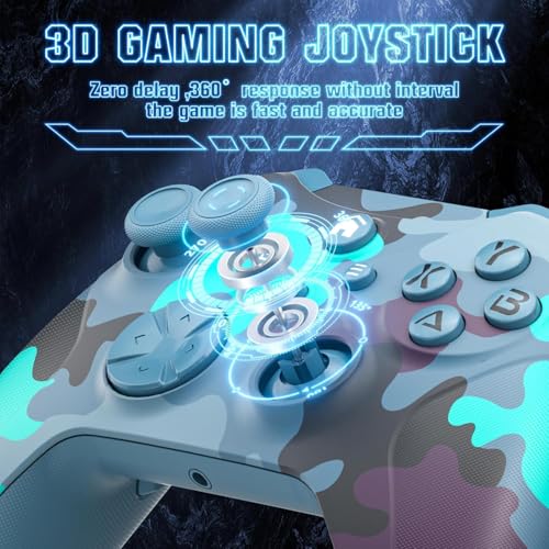 Image of Nonbliep for Xbox Controller, Compatible with Xbox One X|S, Xbox Series X|S, PC, Special Edition Custom Wireless Controller with 6-Axis Motion Control /3.5mm Audio Jack /Dual Vibration /Turbo