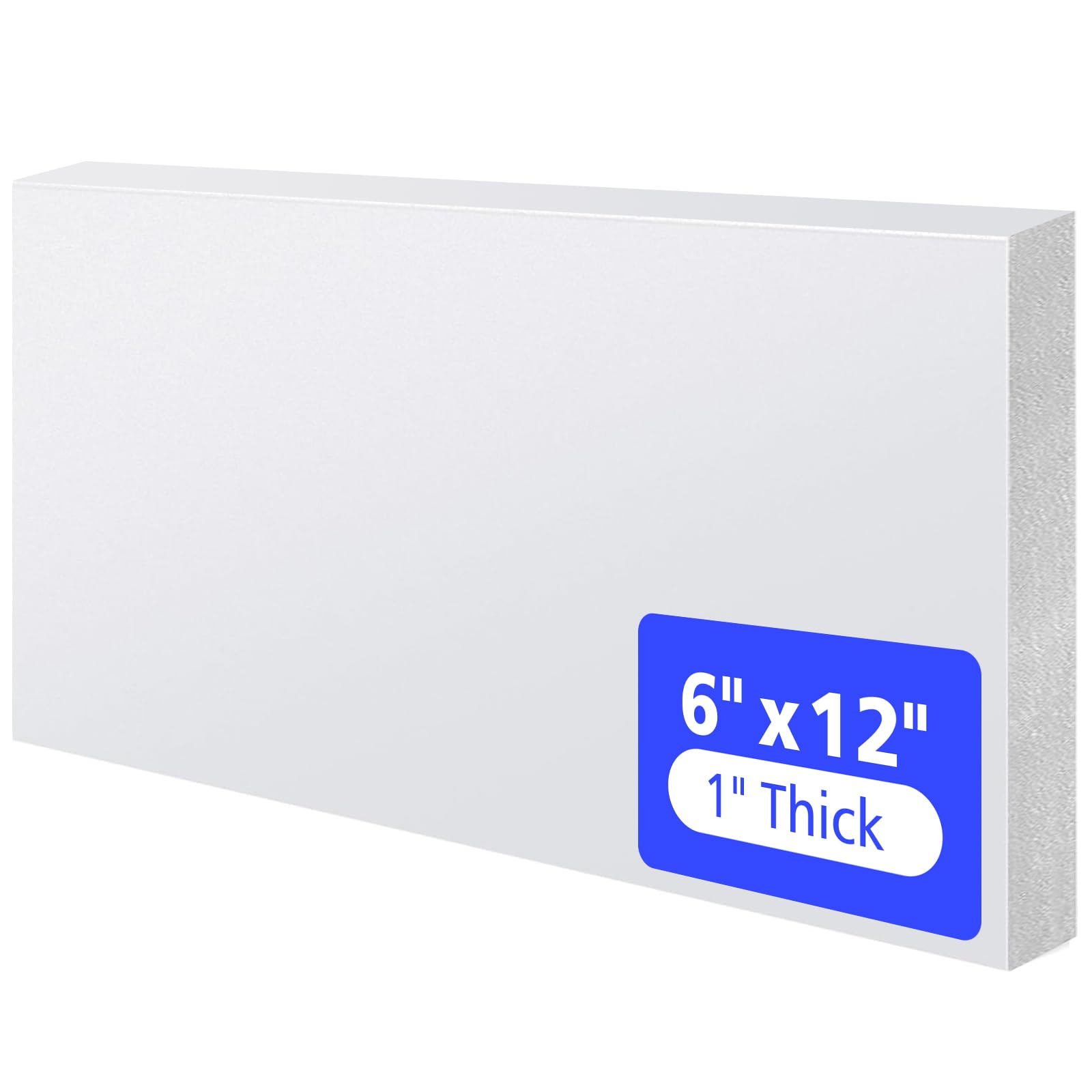 HDPE Sheet 1/2" x 12" - Black Plastic Board -14