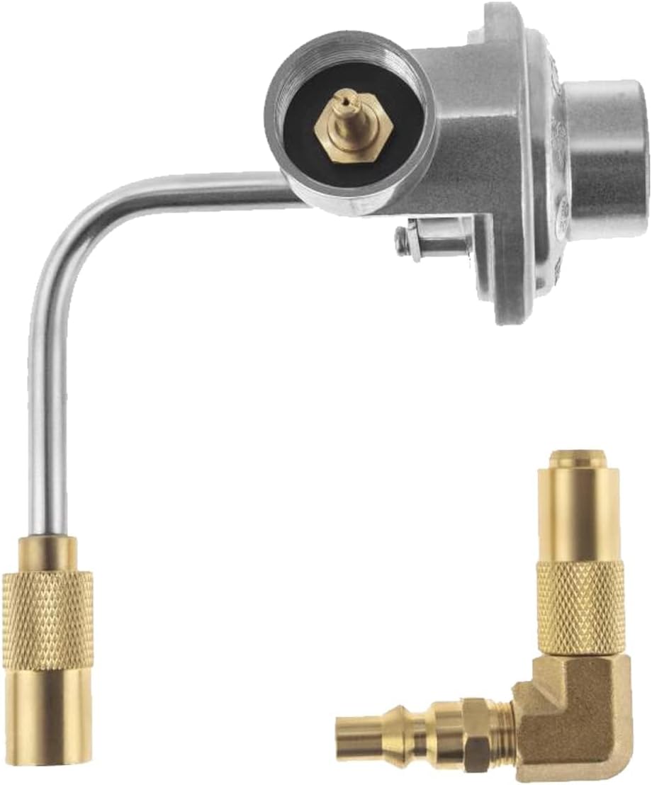 Griddle Regulator with 6FT Propane Adapter Hose for Blackstone 17/22 Inch Tabletop Griddles Gas Regulator Fit for CharBroil 19952085 Propane Regulator for Pit Boss & Member's Mark 22" Griddle Parts