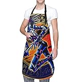 Diese Schürze besteht aus wasserdichtem Oxford-Stoff, ist schmutz- und abriebfest und kann Ihre Kleidung gut vor Öl schützen. Verstellbare Krawatte, Sie können die Länge frei einstellen, einfach an- und auszuziehen.