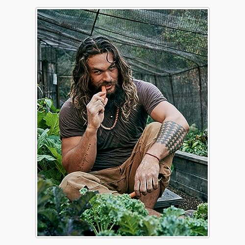 Jason Momoa Sticker Vinyl Waterproof Sticker Decal Car Laptop Wall Window Bumper Sticker 5'