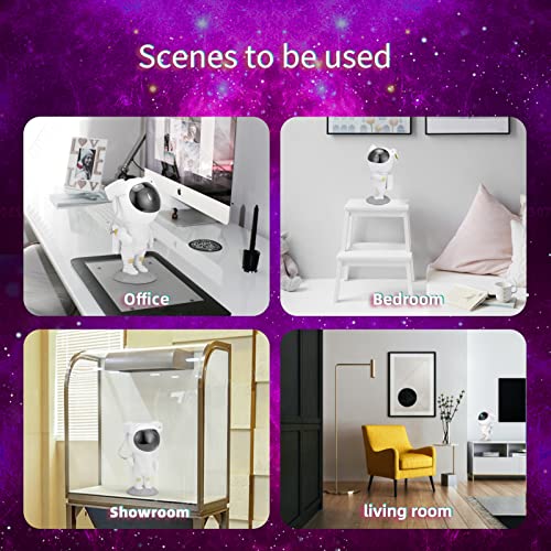 Kathluce Galaxy Projector, Tiktok Astronaut Nebula Night Lights, Remote Control Timing And 360°Rotation Magnetic Head,Star Lights For Bedroom,Gaming Room Decor #TOP1