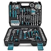 Sundpey 281 Pezzi Cassetta Attrezzi Completa - Attrezzi da Lavoro Portatile per Uomini e Donne Valigia Attrezzi Set Completo di Chiavi a Bussola Set di Cacciaviti Chiavi a Brugola Metriche Pinze