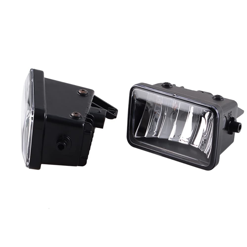 Riloer 2pcs 12V 15W LED auto fendinebbia anteriori, sinistra destra fendinebbia sostituzione per F0RD F150 F-150 2015-2018, impermeabile antiurto alta luminosità sostituire