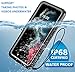 ANTSHARE for Samsung Galaxy S22 Case Waterproof Shockproof,with Built-in Screen Protector,360 Full Body Heavy Duty Protective Phone Case for S22 5G - (Black/Clear) ANTSHARE for Samsung Galaxy S22 Case Waterproof Shockproof,with Built-in Screen Protector,360 Full Body Heavy Duty Protective Phone Case for S22 5G - (Black/Clear)