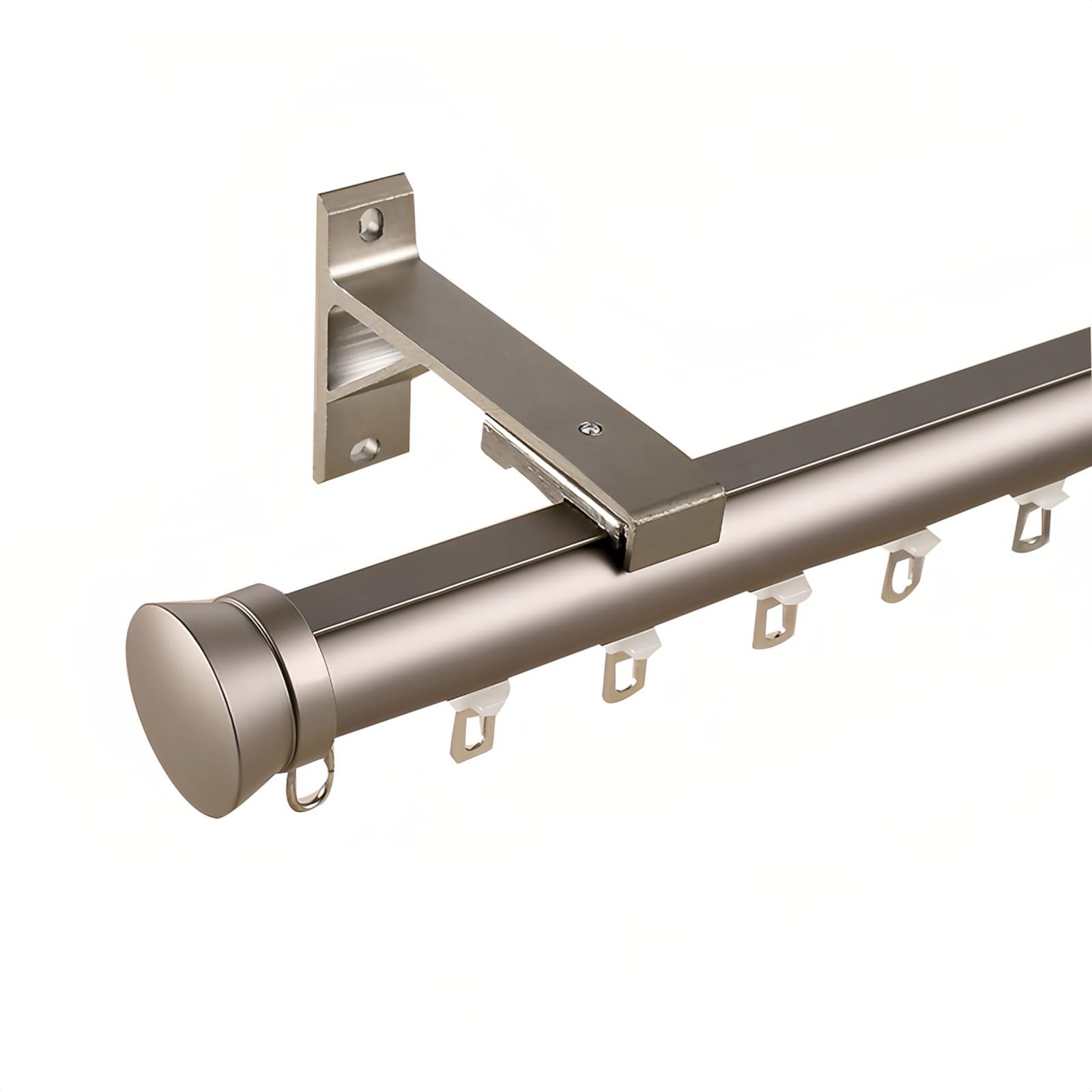 Séparateur de pièce alu 450cm ajustable avec fixation rigide extrémité C