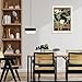 vintage South End Free Art Exhibition posters Minimalism Room Aesthetics canvas wall art Floral Green Plants Exhibition prints painting For Home Bedroom Dorm wall Decor 12x16in Unframed