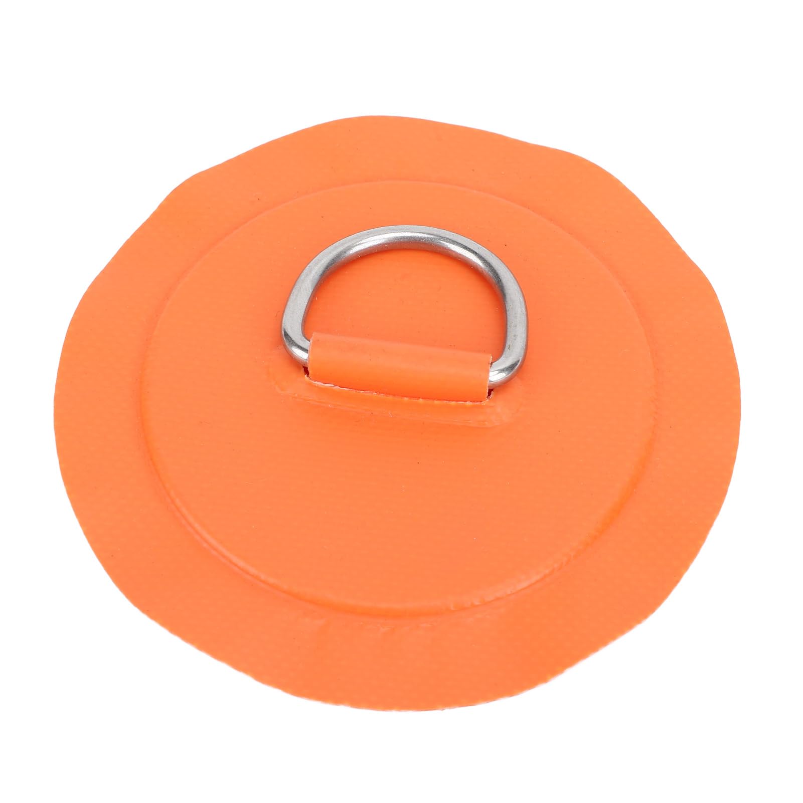 Kit Toppa con Anello a D, Toppa per Paddle Board in PVC e Acciaio Inossidabile, Cuscinetto Circolare per Barca con Attacco Corda Elastica per Gommone Kayak Dinghy Stand Up Paddleboard
