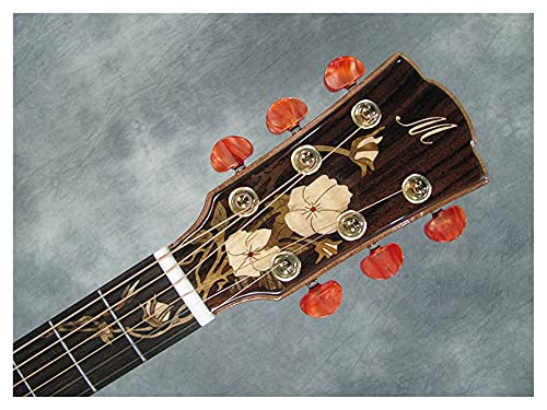 YYYSHOPP 41 Pouces de Guitare Acoustique coupée, Haut de l’épinette Solide, côtés de Bois de Rose Massif et Dos… - Les Beatles, Paul McCartney, John Lennon, RIngo Starr, George Harrison YYYSHOPP 41 Pouces de Guitare Acoustique coupée, Haut de l'épinette Solide, côtés de Bois de Rose Massif et Dos… – Image 3