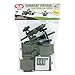 TimMee Combat Patrol Willys & Artillery - Green 4pc Playset USA Made