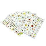 [Stickers Portatil]:Varias aplicaciones para el diario, carta, caja de regalo de su propio propósito.