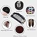 KSSHAIR 30 PCS Small Wig Clips for Hair Extensions, 9-Teeth Snap Clips for Wigs, Sew-in Clips to Secure Wigs