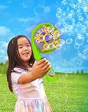 Gazillion Premium Light Show Bubble Wand I Blows Multiple Bubbles with 10 Light UP Effects I Perfect