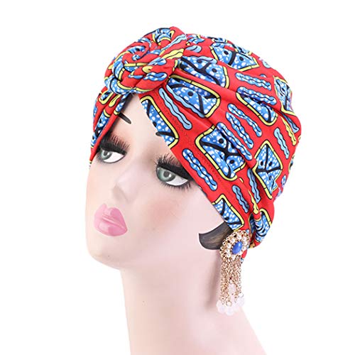 Xzbailisha XZZ93 Women Indian Stretchy Turban Colorful Head Wrap Chemo Hat… … thumb #1