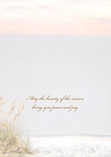 Miniatura 2 de Performing Art - Tarjeta de Navidad de playa en caja con sobres, tarjeta de Navidad costera, interior a todo color, tarjetas de felicitación