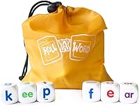 Vista 2 de Junior Learning Roll a Word Desarrollar dados de ortografía y formación de palabras, Multi