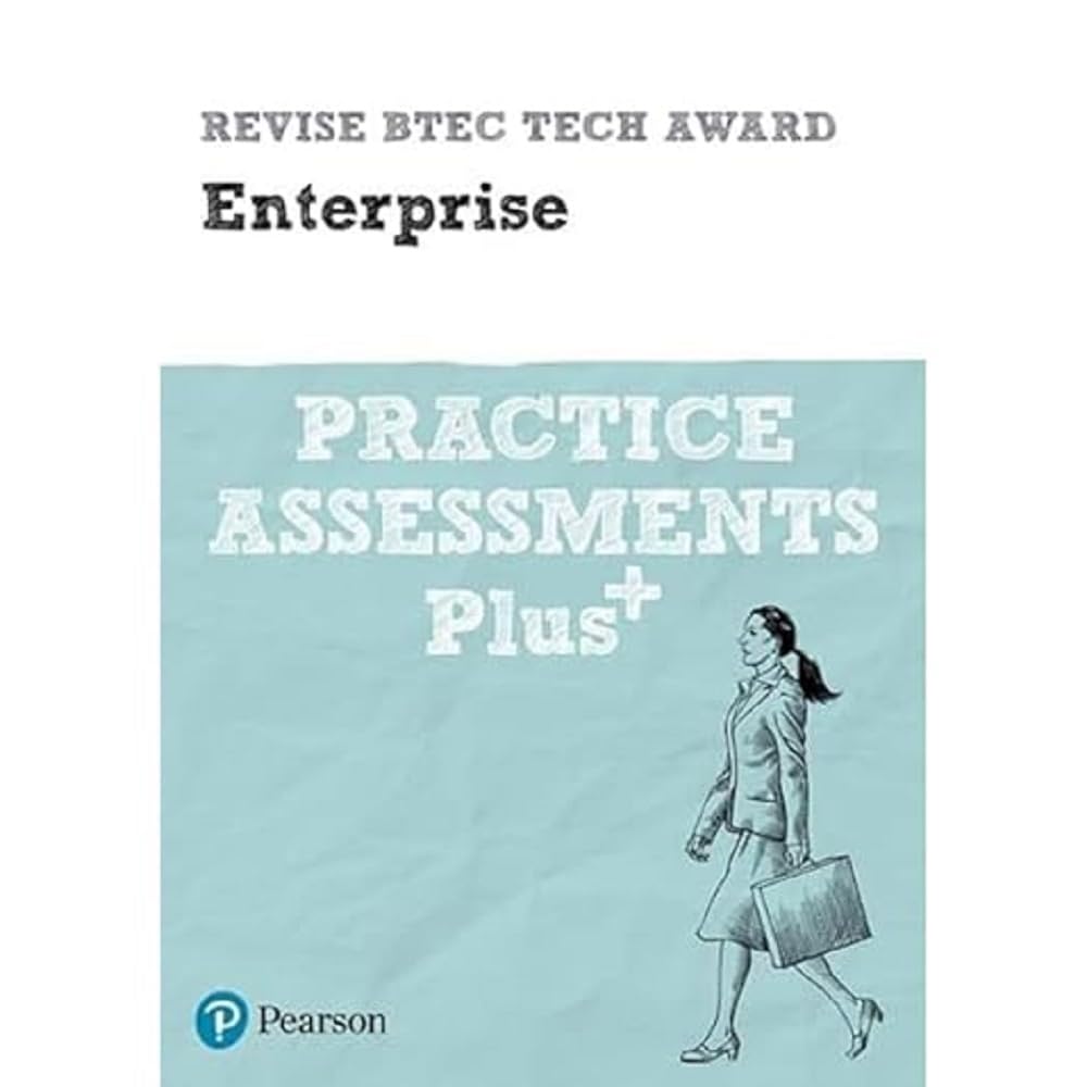 Pearson REVISE BTEC Tech Award Enterprise Practice Assessments Plus - pre-2022 edition