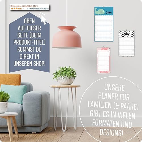 XXL Wandkalender 2026 Jahresplaner quer DIN A1+ 89x63 cm Wandplaner 2026 quer GEFALZT Querformat Poster gefaltet Jahreskalender 2026 Plakatkalender 16 Monate November 2025 - Februar 2026