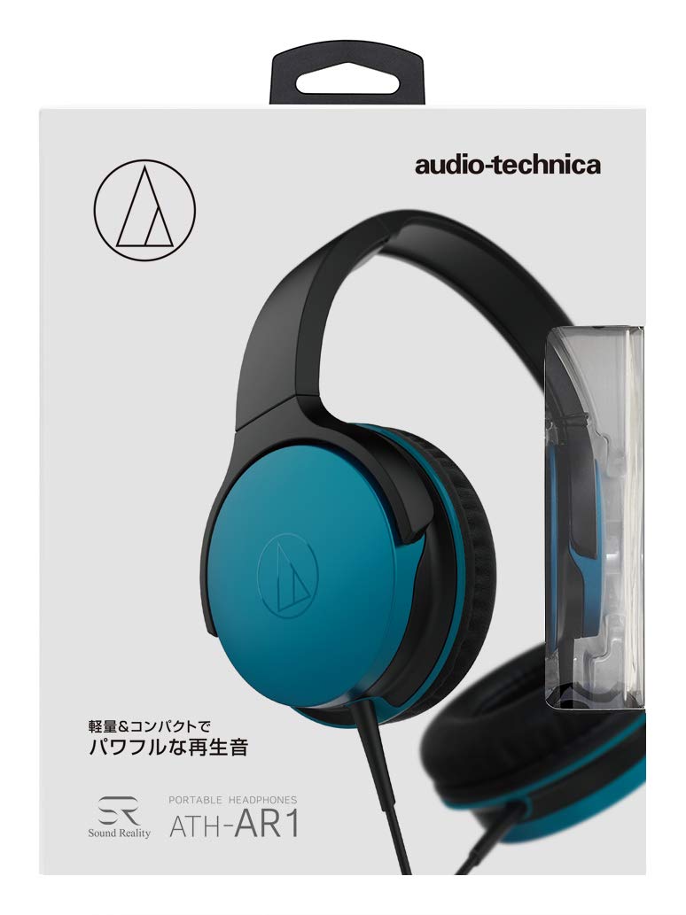 Amazon.co.jp: オーディオテクニカ ATH-AR1 BL ヘッドホン 有線