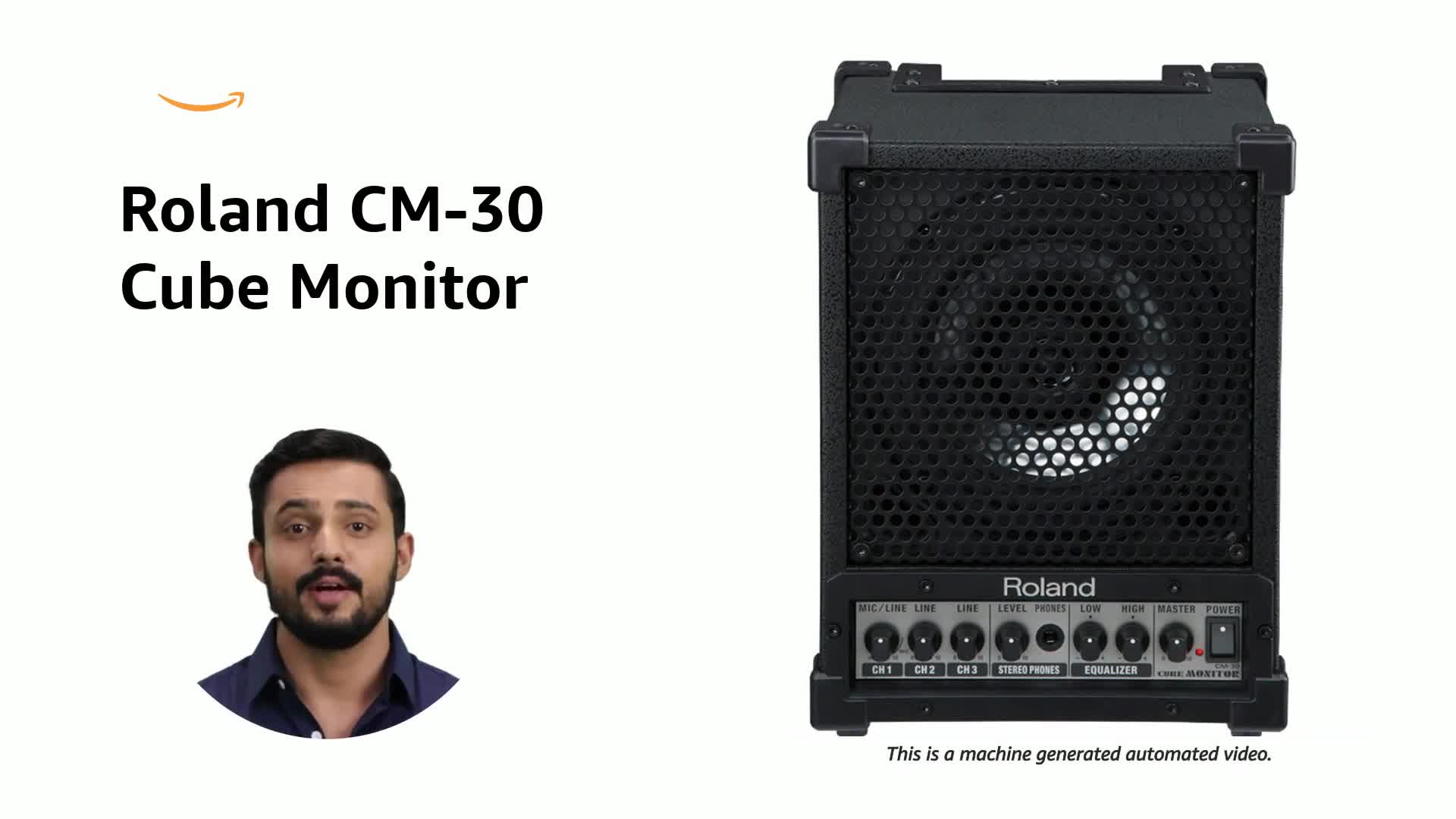 Roland CUBE モニター　CM-30 Roland CM-30 Cube Monitor（ペア）｜ミュージックランドKEY
