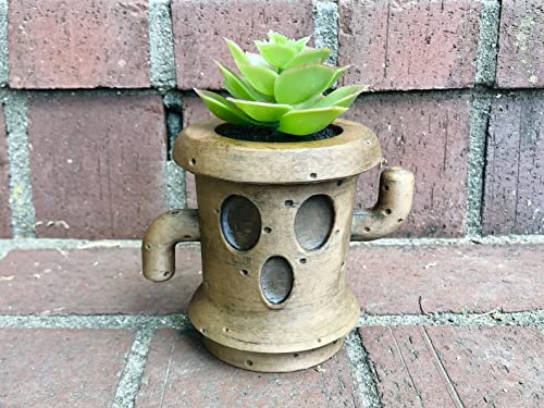 Bear and Wolf 3D Printed Gyroid Succulent Planter