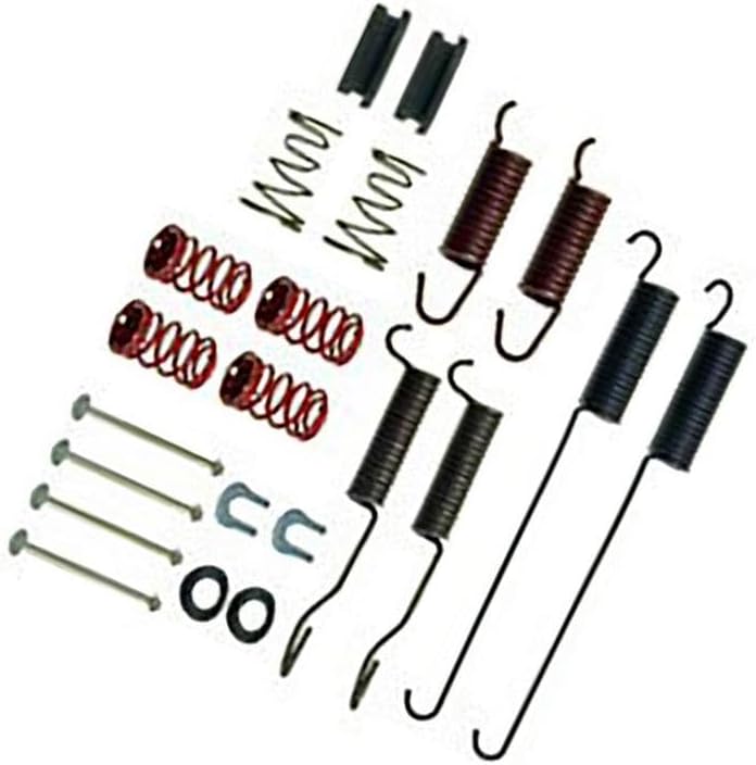 Rear Drum Brake Hardware Kit Replacement for Ford E-150 Econoline Club Wagon 4.2L 4.6L 5.4L 1997-2002, for E-150 Club Wagon 4.6L 5.4L 2003-2005, for Lincoln Town Car 4.6L 1999-2002 2007