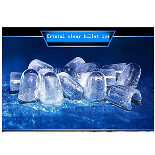 Máquina de hielo pequeña de cubo para cocina y oficina miniatura 4