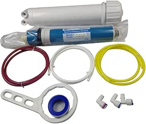 HUINING 50GPD 75GPD 100GPD 150GPD Nieuwe Omgekeerde Osmose Element Waterfilter Membraan 1812/2012 Vervanging Waterfilter (75GPD Set