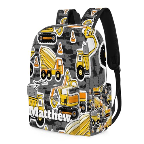 Personalized Elementary School Daypack Bookbag Cute Lightweight Waterproof Backpack for Kids Boys3