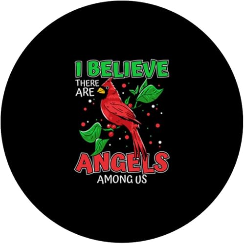 Miniatura 3 de Cardinal I believe there are angels among us PopSockets Standard PopGrip
