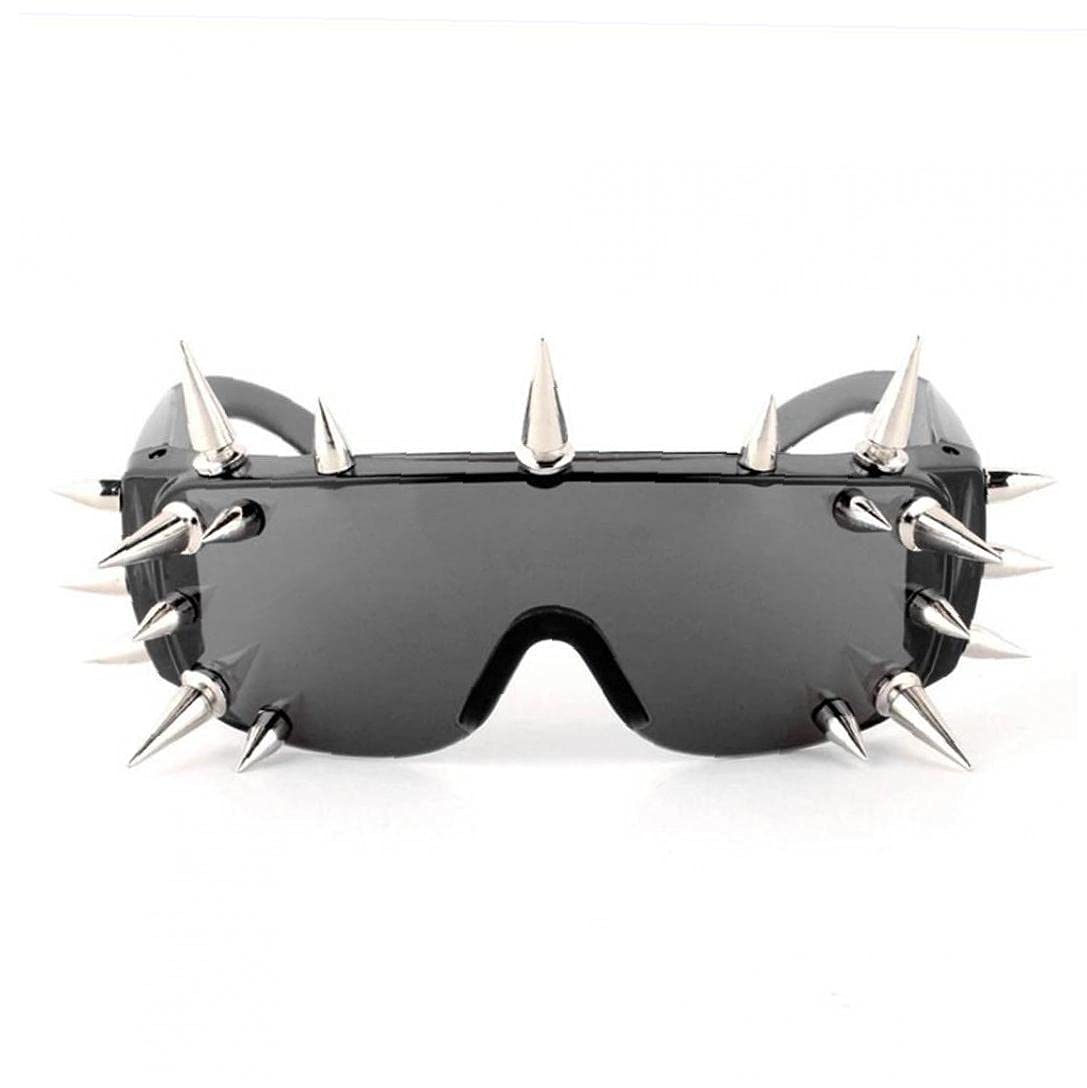 Onsinic Rivet Spike Decoration Wild Steam Punk Sunglasses Goggles Bar Party Glasses
