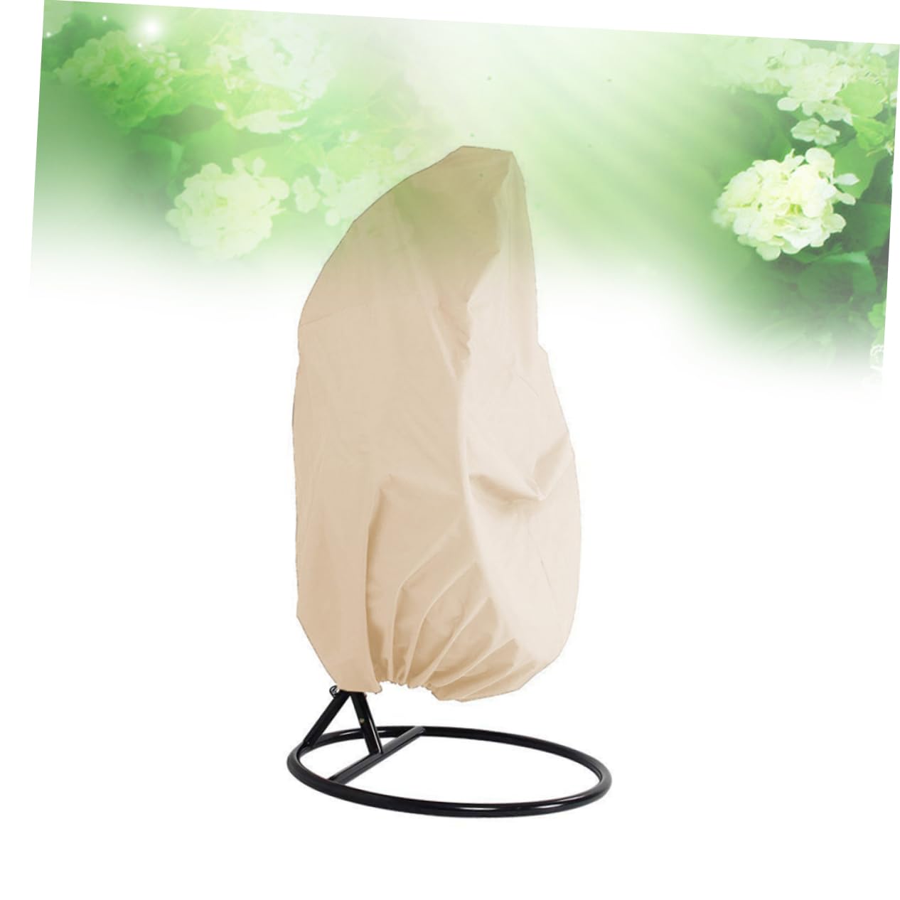 SUPVOX 1Pièce Housse de Chaise Suspendue pour Jardin Protection Extérieure Pluie UV Vent Beige