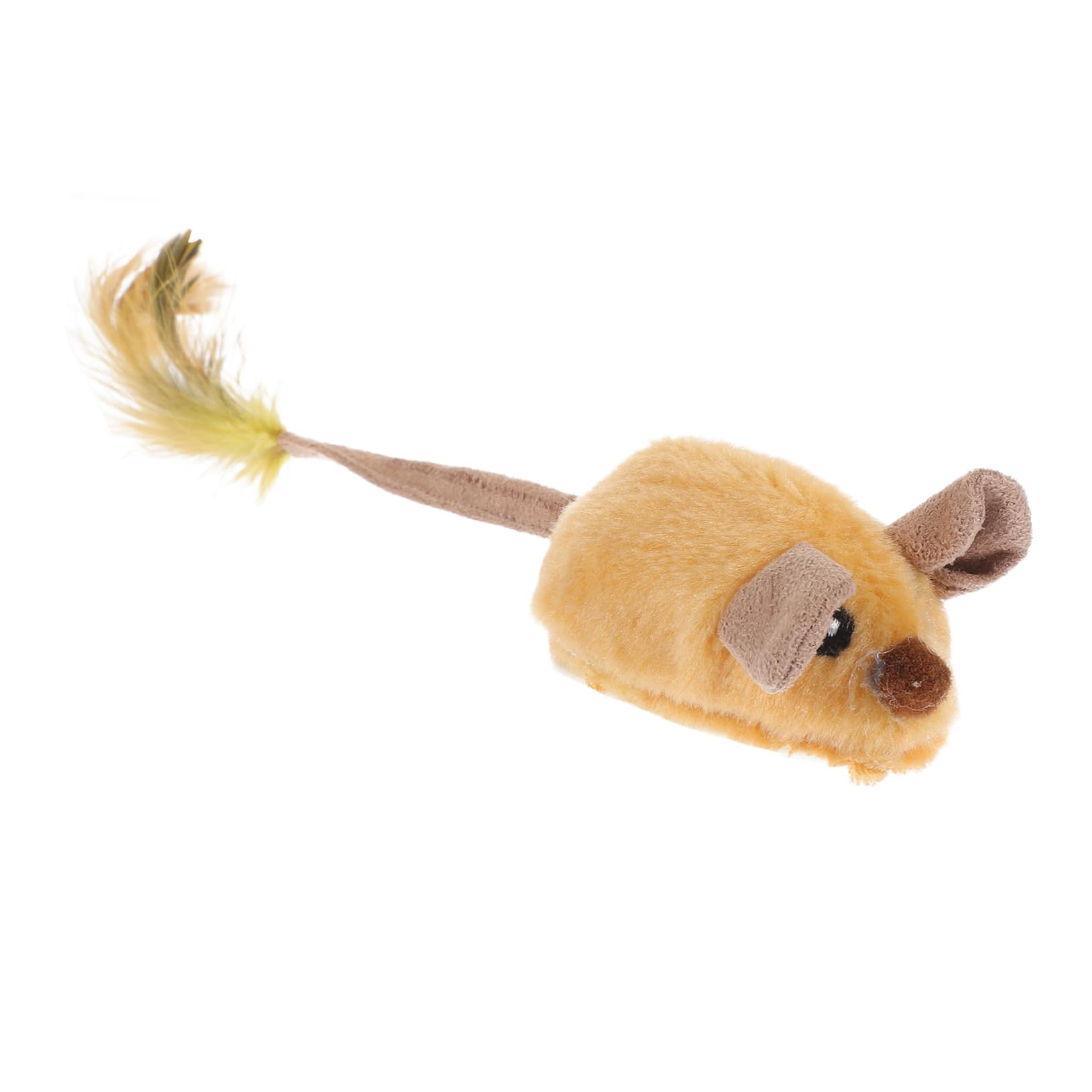 ifundom Mice Shape Kitten Mouse for Indoor Cats Simulation Moving Teaser Simulate Tail Interactive Pet Motorize Plush Chase Cat Chasing Mouse for Cats Cat Plaything