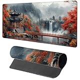 【Tapis de Souris XXL】: Grâce à son format étendu, ce tapis de souris XXL offre un vaste espace de travail ou de jeu. Il peut accueillir confortablement votre clavier, votre souris et d’autres accessoires essentiels, pour un bureau bien organisé et dégagé