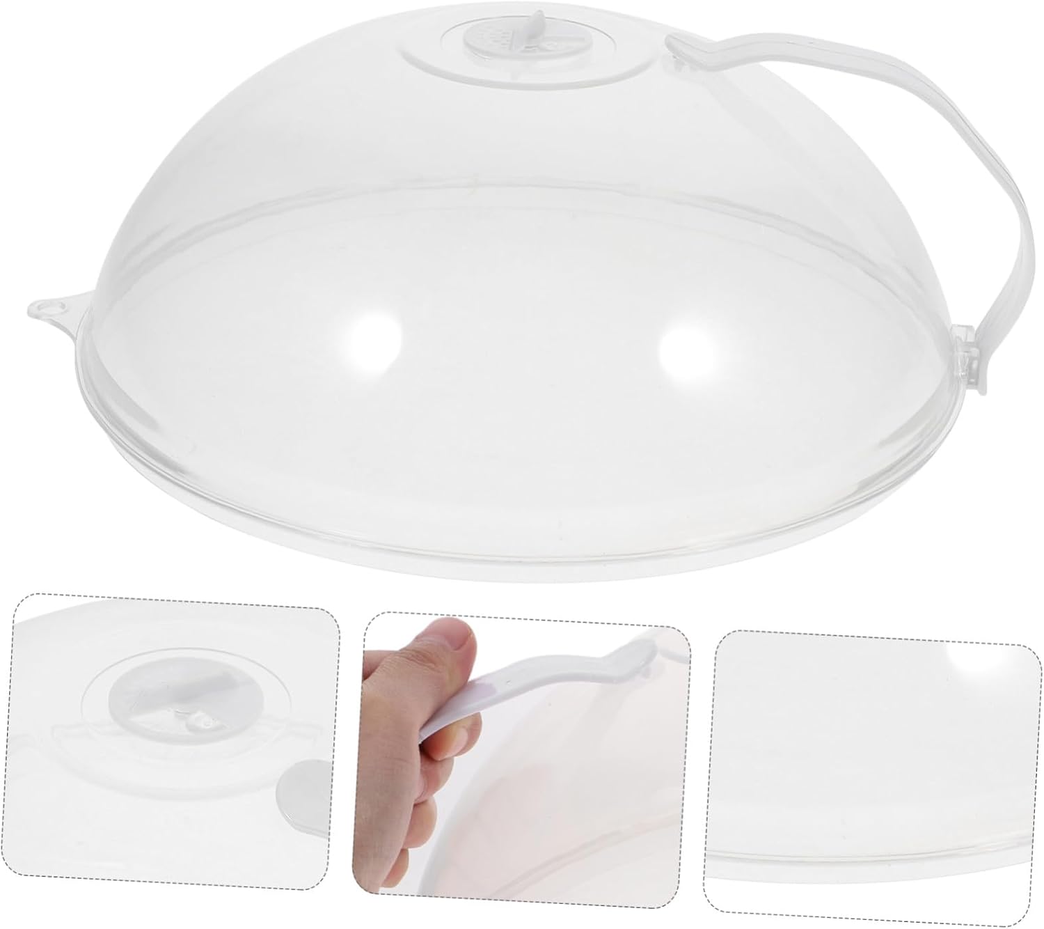 Food Cover Heat Resistant Plastic Meal Cover for Home