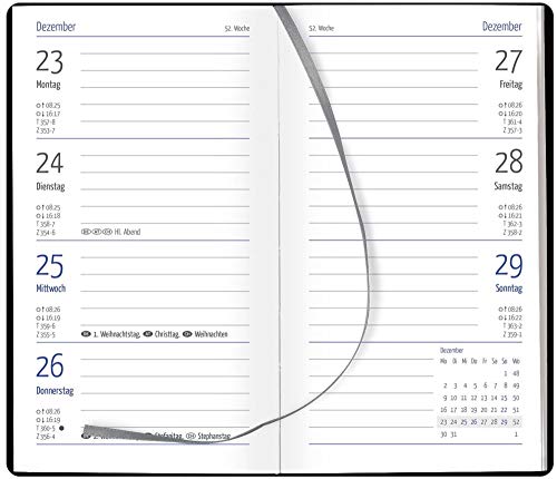 Preisvergleich Produktbild GÜSS Taschenkalender, 1 Woche = 2 Seiten