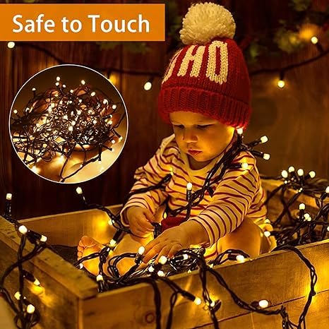 Christmas Tree Lights Outdoor, 120m 1200LED Fairy lights Plug in 8 Modes - Image 3