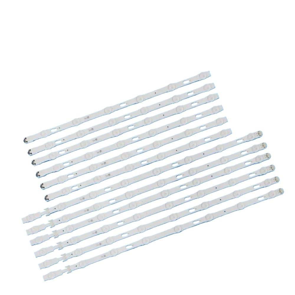 12 PCS Led-hintergrundbeleuchtung Streifen Fit for Samsung UE55KU6000K UE55JU6740 UE55KU6000 UE55JU6742 UE55JU6745 UE55KU6300 UE55JU6500 UE55KU6079