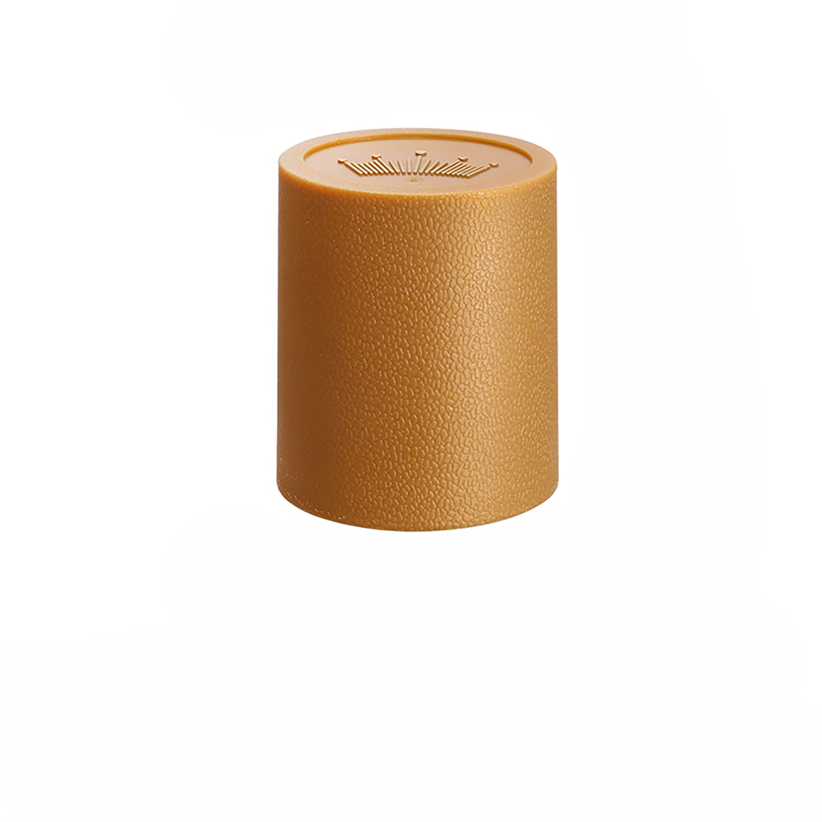 10 Sets Würfelbecher Würfelbecher Würfelbecher Würfelbecher Reisegeschenk Kronen-Design Goldener Kunststoff inkl. 10 Becher und 60 Würfel