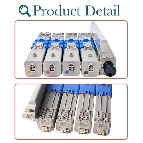 Toner Oki MC562 MC362dn haute capacité pour impression de texte noir net - 3