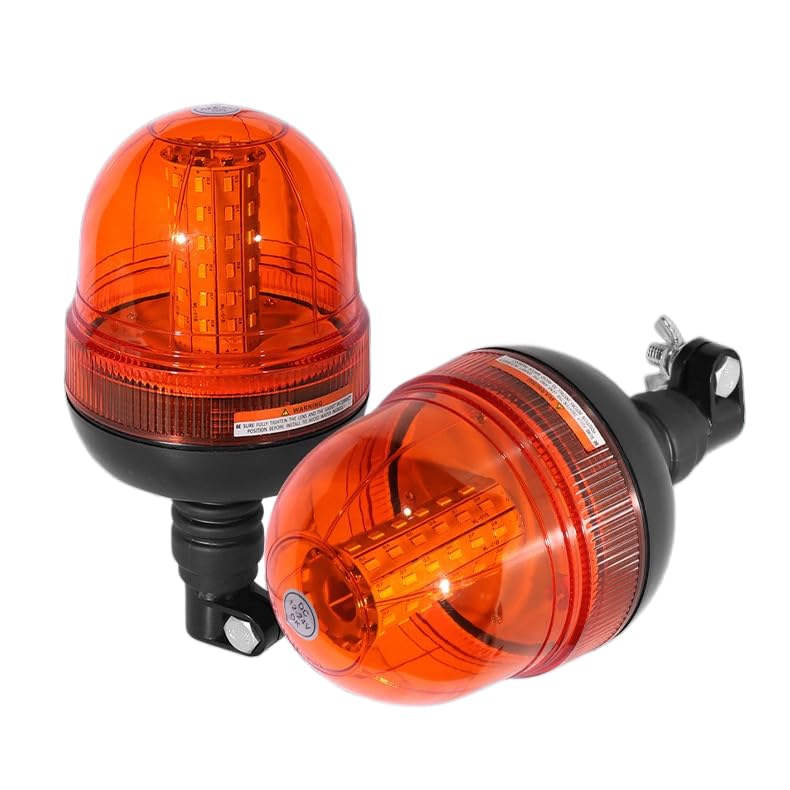 Amazon.co.jp: 60LED・高輝度 トラクター警告灯 回転警告灯 LED