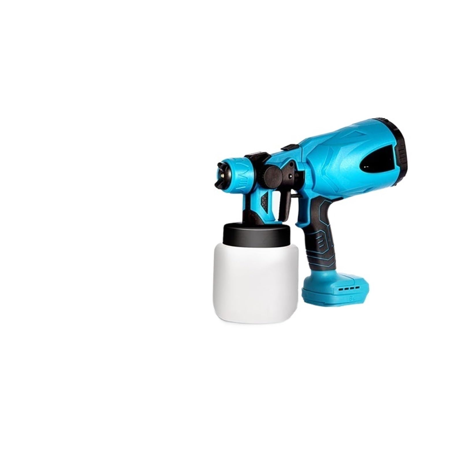 Zestaw pistoletów natryskowych 800ml bezprzewodowy elektryczny pistolet do malowania natryskowego dezynfekcja gospodarstwa domowego sterylizacja przenośny opryskiwacz do akumulatora 18V(1x5.0Ah Carton